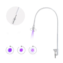 Load image into Gallery viewer, uv/led lamp desk clamp white
